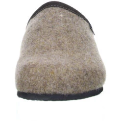 Herren Hausschuhe Pantoffeln Naturwollfilz Beige/braun - Beige -Mode-Sandalen-Shop 10002171 04