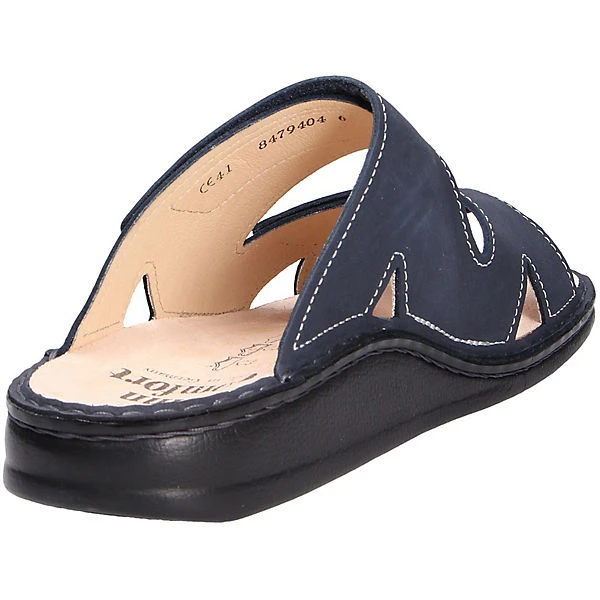 Finn Comfort Herren Comfort Pantolette Komfort-Pantoletten - Blau 6 Finn Comfort Herren Comfort Pantolette Komfort-Pantoletten - Blau – Bild 4