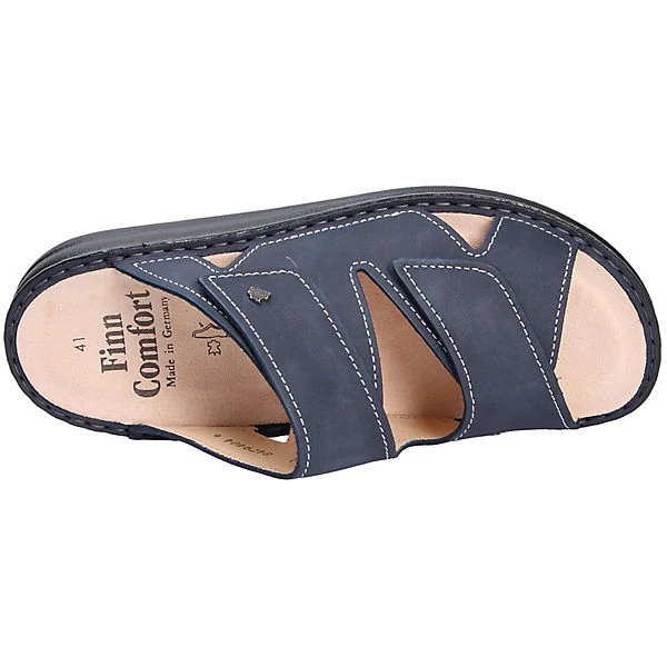 Finn Comfort Herren Comfort Pantolette Komfort-Pantoletten - Blau 10 Finn Comfort Herren Comfort Pantolette Komfort-Pantoletten - Blau – Bild 8
