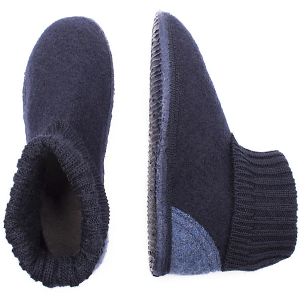 Giesswein Hüttenschuhe Kramsach Adults Hüttenschuhe - Dark Blue Denim 12 Giesswein Hüttenschuhe Kramsach Adults Hüttenschuhe - Dark Blue Denim – Bild 10