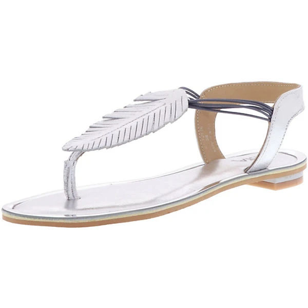 Damen Zehentrenner Dianetten Silber - Silber 3 Damen Zehentrenner Dianetten Silber - Silber