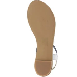 Damen Zehentrenner Dianetten Silber - Silber 11 Damen Zehentrenner Dianetten Silber - Silber -Mode-Sandalen-Shop 11651487 03