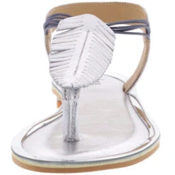 Damen Zehentrenner Dianetten Silber - Silber 12 Damen Zehentrenner Dianetten Silber - Silber -Mode-Sandalen-Shop 11651487 04