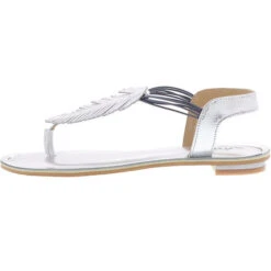 Damen Zehentrenner Dianetten Silber - Silber 13 Damen Zehentrenner Dianetten Silber - Silber -Mode-Sandalen-Shop 11651487 05