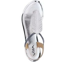 Damen Zehentrenner Dianetten Silber - Silber 15 Damen Zehentrenner Dianetten Silber - Silber -Mode-Sandalen-Shop 11651487 07