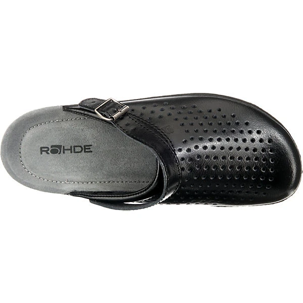 Rohde Neustadt-G Clogs - Schwarz 7 Rohde Neustadt-G Clogs - Schwarz – Bild 5