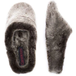 Giesswein Fell-Hausschuhe Gaschurn Hausschuhe - Braun/beige -Mode-Sandalen-Shop 11915363 09