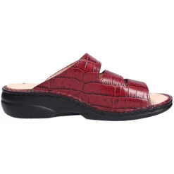 Finn Comfort Comfort Pantolette Komfort-Pantoletten - Rot -Mode-Sandalen-Shop 12266102 05