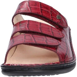 Finn Comfort Comfort Pantolette Komfort-Pantoletten - Rot -Mode-Sandalen-Shop 12266102 06