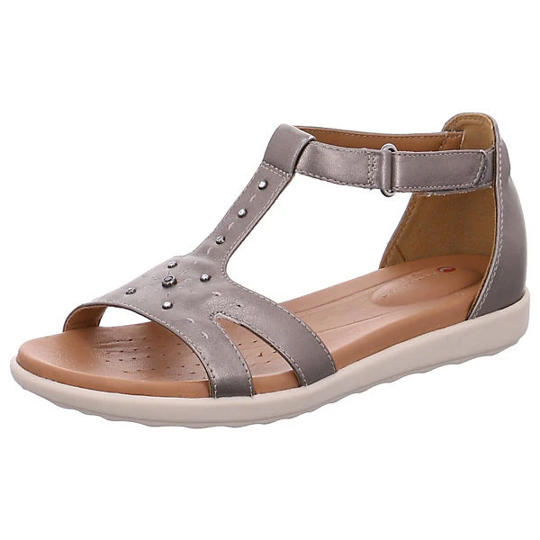 Clarks Sandalen/Sandaletten - Grau 3 Clarks Sandalen/Sandaletten - Grau