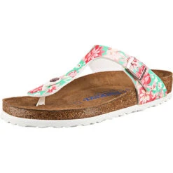 Birkenstock Gizeh Birko-flor Weit Zehentrenner - Bunt