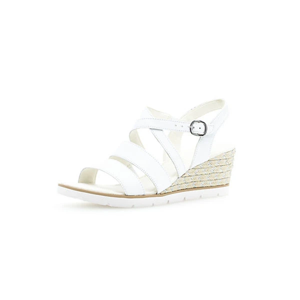 Gabor Keilsandaletten Glattleder Weiß Keilsandaletten - Weiß 3 Gabor Keilsandaletten Glattleder Weiß Keilsandaletten - Weiß