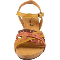 Think! Traudi Klassische Sandaletten - Gelb-kombi 12 Think! Traudi Klassische Sandaletten - Gelb-kombi -Mode-Sandalen-Shop 13065441 04