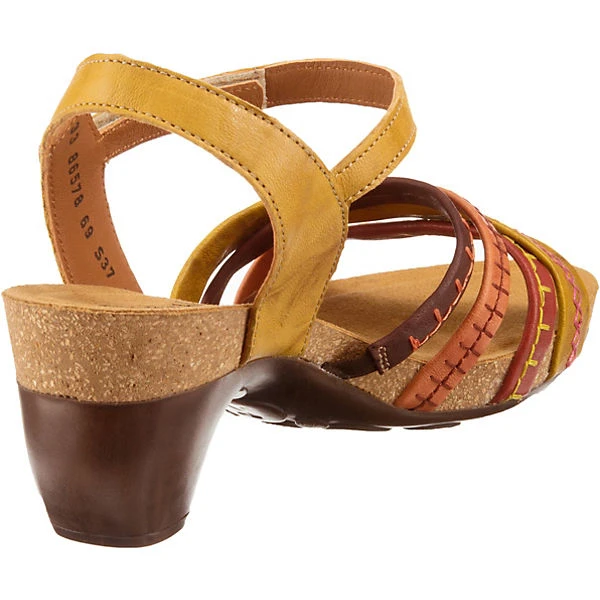 Think! Traudi Klassische Sandaletten - Gelb-kombi 7 Think! Traudi Klassische Sandaletten - Gelb-kombi – Bild 5