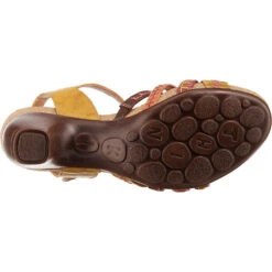 Think! Traudi Klassische Sandaletten - Gelb-kombi 15 Think! Traudi Klassische Sandaletten - Gelb-kombi -Mode-Sandalen-Shop 13065441 07