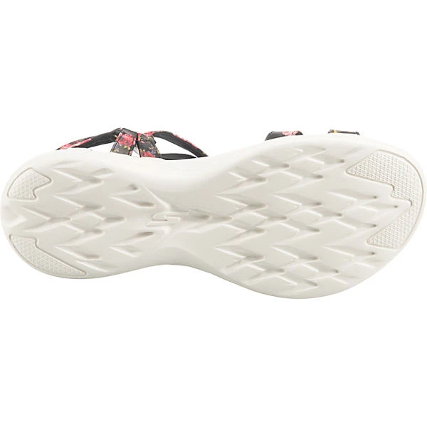 Skechers On-the-go 600 Fleur Komfort-Sandalen - Schwarz-kombi 9 Skechers On-the-go 600 Fleur Komfort-Sandalen - Schwarz-kombi – Bild 7