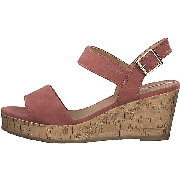 S.Oliver Keilsandaletten - Rosa 4 S.Oliver Keilsandaletten - Rosa – Bild 2