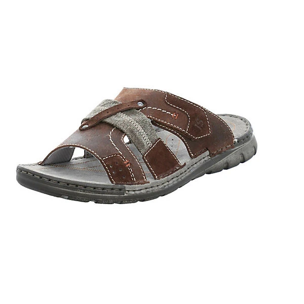 Josef Seibel Herren-Sandale John 3, Braun Klassische Sandalen - Braun-kombi 3 Josef Seibel Herren-Sandale John 3, Braun Klassische Sandalen - Braun-kombi