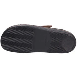 Finn Comfort Herren Comfort Pantolette DANZIG Komfort-Pantoletten - Braun -Mode-Sandalen-Shop 14367104 09