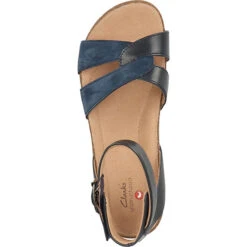 Clarks Sandalen Schaftsandaletten - Blau -Mode-Sandalen-Shop 14641269 06