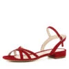 EVITA Damen Sandale SALVINA Klassische Sandalen - Rot -Mode-Sandalen-Shop 14776221 01