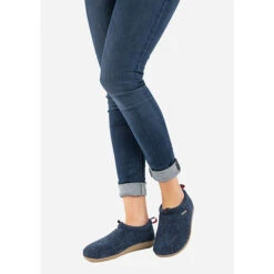 Giesswein Hüttenschuhe Für Mädchen - Blau -Mode-Sandalen-Shop 15340160 08