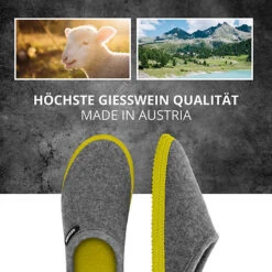 Giesswein Woolpops Hüttenschuhe -Mode-Sandalen-Shop 16919345 03