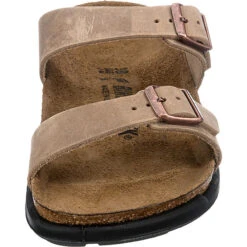 Birkenstock Sierra Ct Komfort-Pantoletten Schmal - Braun -Mode-Sandalen-Shop 17536221 04