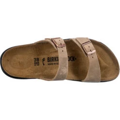Birkenstock Sierra Ct Komfort-Pantoletten Schmal - Braun -Mode-Sandalen-Shop 17536221 06