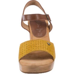 Keilsandaletten - Gelb -Mode-Sandalen-Shop 18316980 04