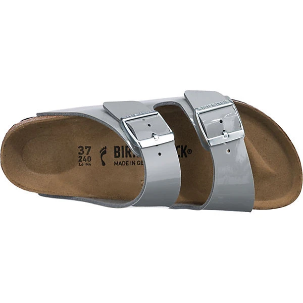 Birkenstock Arizona Pantoletten Schmal - Hellgrau 8 Birkenstock Arizona Pantoletten Schmal - Hellgrau – Bild 6