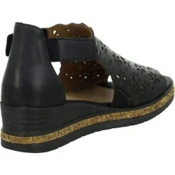 Remonte Sandalen Klassische Sandalen - Schwarz -Mode-Sandalen-Shop 19117039 03