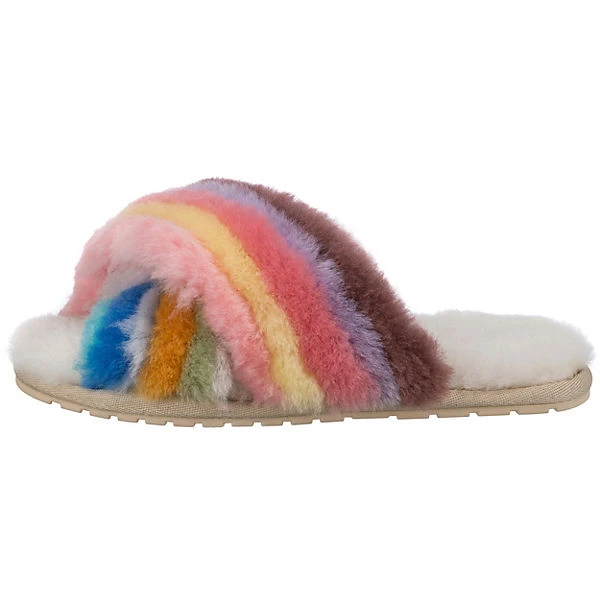 EMU Australia Mayberry Rainbow Lammfell-Hausschuhe - Mehrfarbig 4 EMU Australia Mayberry Rainbow Lammfell-Hausschuhe - Mehrfarbig – Bild 2
