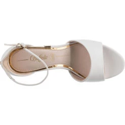 Buffalo Ronja Brautschuhe Riemchensandaletten - Weiß -Mode-Sandalen-Shop 19510842 06