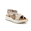 DSD 71614 Plateau-Sandaletten - Beige -Mode-Sandalen-Shop 19547024 01