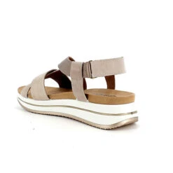 DSD 71614 Plateau-Sandaletten - Beige -Mode-Sandalen-Shop 19547024 03