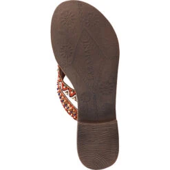 Lazamani Zehensteg T-Steg-Sandalen - Beige 15 Lazamani Zehensteg T-Steg-Sandalen - Beige -Mode-Sandalen-Shop 19870285 07