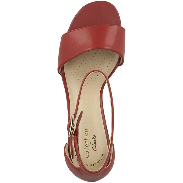 Clarks Jocelynne Cam Sandale Damen Klassische Sandalen - Rot 4 Clarks Jocelynne Cam Sandale Damen Klassische Sandalen - Rot – Bild 2