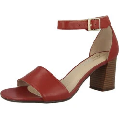 Clarks Jocelynne Cam Sandale Damen Klassische Sandalen - Rot 10 Clarks Jocelynne Cam Sandale Damen Klassische Sandalen - Rot -Mode-Sandalen-Shop 20474403 04