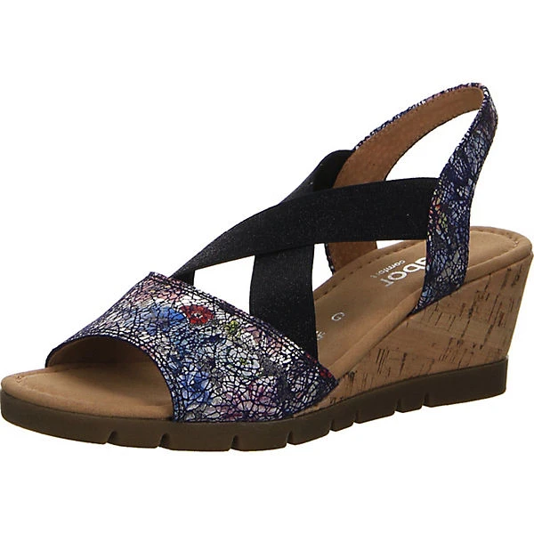 Gabor Sandalette Sandalette Riemchensandalen - Blau 3 Gabor Sandalette Sandalette Riemchensandalen - Blau