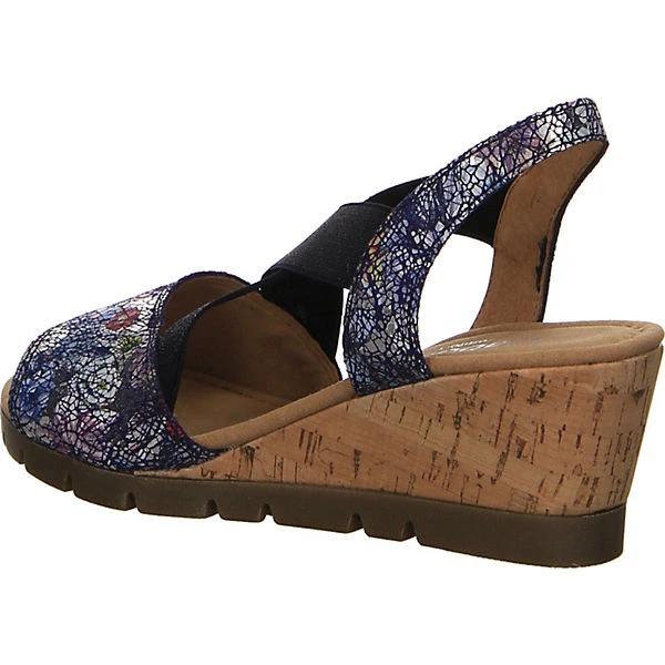 Gabor Sandalette Sandalette Riemchensandalen - Blau 10 Gabor Sandalette Sandalette Riemchensandalen - Blau – Bild 8