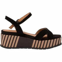 Marco Tozzi Sandalette Keilsandaletten - Schwarz 9 Marco Tozzi Sandalette Keilsandaletten - Schwarz -Mode-Sandalen-Shop 21135615 03