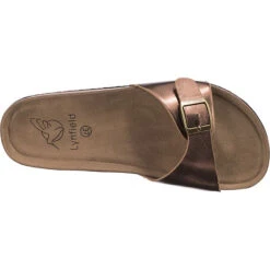 Limited Metallic Comfort Pantolette Komfort-Pantoletten -Mode-Sandalen-Shop 21323259 06