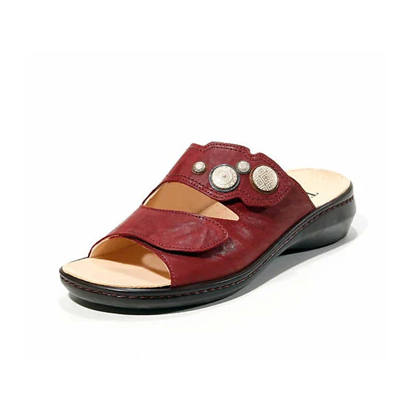 Think! Pantoletten - Rot 3 Think! Pantoletten - Rot