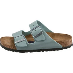 Birkenstock Arizona Weichbettung Nubukleder Pantoletten Schmal 11 Birkenstock Arizona Weichbettung Nubukleder Pantoletten Schmal -Mode-Sandalen-Shop 21637022 03