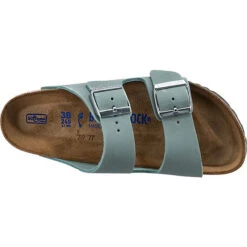 Birkenstock Arizona Weichbettung Nubukleder Pantoletten Schmal 14 Birkenstock Arizona Weichbettung Nubukleder Pantoletten Schmal -Mode-Sandalen-Shop 21637022 06