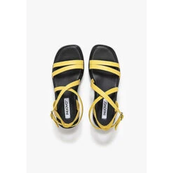 Inuovo Sandalen Riemchensandaletten - Gelb -Mode-Sandalen-Shop 21856684 04