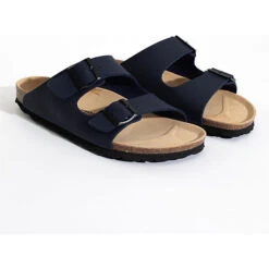 Pantolette ATLAS Männer Pantoletten - Dunkelblau -Mode-Sandalen-Shop 22051871 04