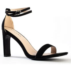 Sandalen Mit Hohem Absatz CORY Schaftsandaletten - Schwarz -Mode-Sandalen-Shop 22052818 03