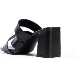 Peeptoe-Heels CONNIE SCHWARZ Schaftsandaletten -Mode-Sandalen-Shop 22053665 04